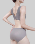 Front-Clasp Lace Push-Up Bra