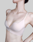 Anti-Gravity, Thin Peach-Cup, Wire-Free Seamless Lingerie