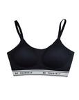 Sporty Letter-Printed Versatile Lingerie