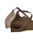 1-Second Fastening and Removal: 3D Jelly Strips Push-Up Bra