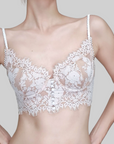 Lace Semi-Sheer Camisole-style Lingerie
