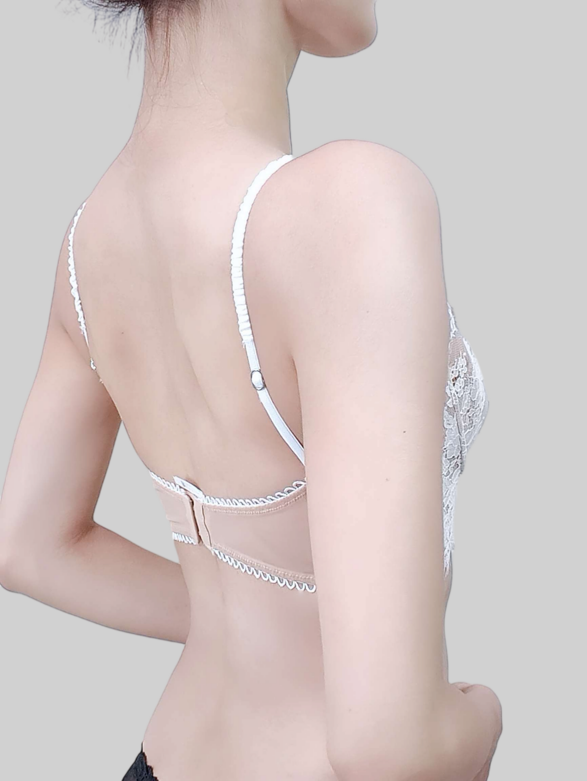 Lace Semi-Sheer Camisole-style Lingerie