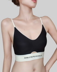 Silky Smooth, Seamless Lifting Bra with Milk-Silk Texture