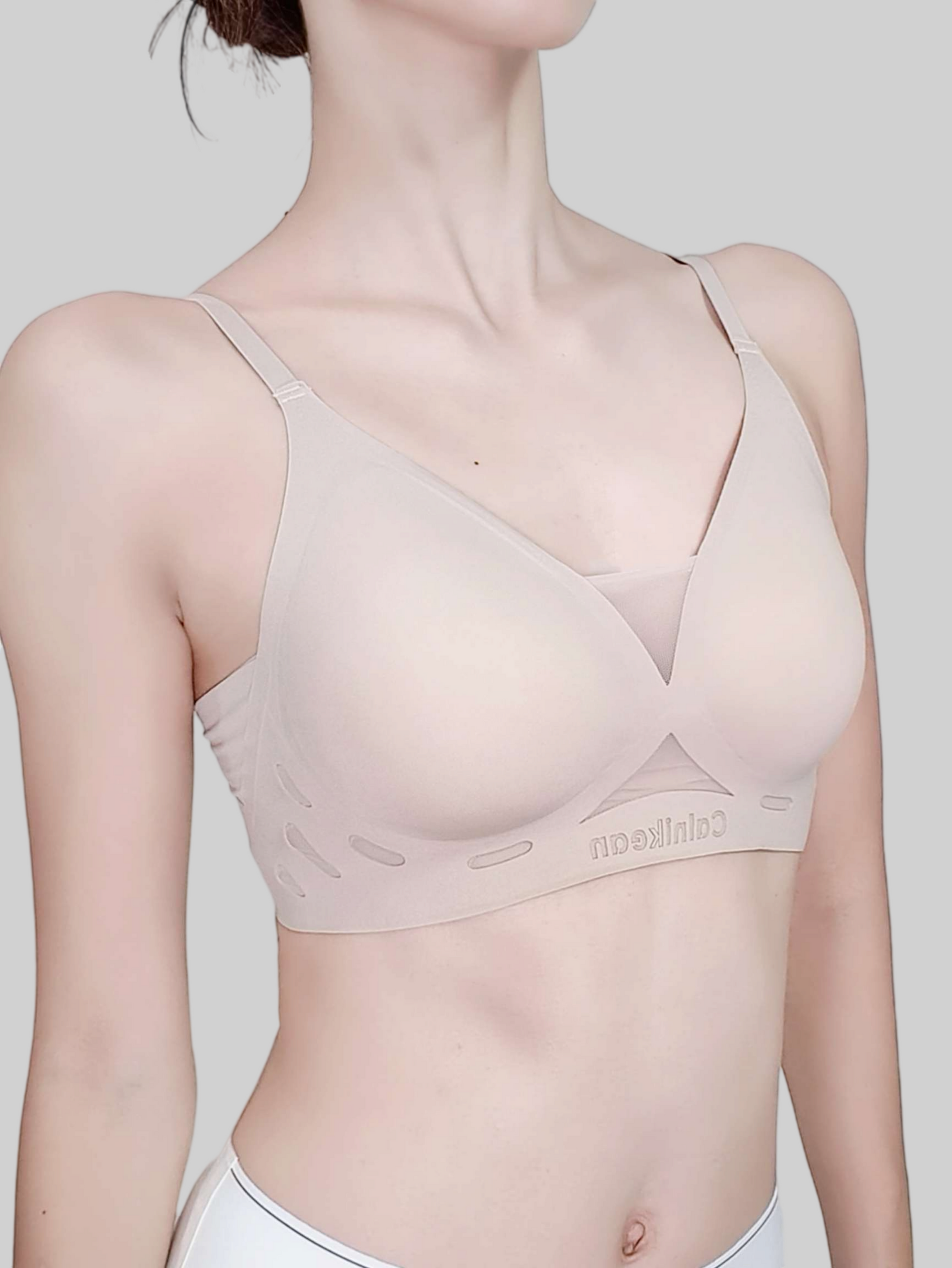 CalniKean 3.0 Upgraded Seamless One-Piece Cup Fixation Lingerie