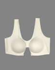 Front-Clasp, Wire-Free Push-Up Bra set