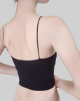 Thin-Strap Striped V-Neck Camisole