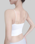 Thin-Strap Striped V-Neck Camisole