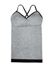 Sculpting Tank Top for Enhanced Bust and Streamlined Silhouette