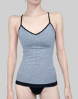 Sculpting Tank Top for Enhanced Bust and Streamlined Silhouette