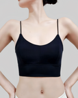 Built-In Padded Cross-Back Bra