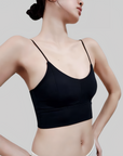 Built-In Padded Cross-Back Bra