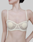 Ultra-Thin Strapless Bandeau Bra with Two-Way Wear