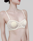 Ultra-Thin Strapless Bandeau Bra with Two-Way Wear