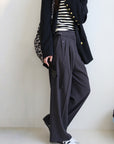 Korean Style Premium Relaxed Trousers