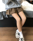 Fleece-lined Faux Skin Stockings