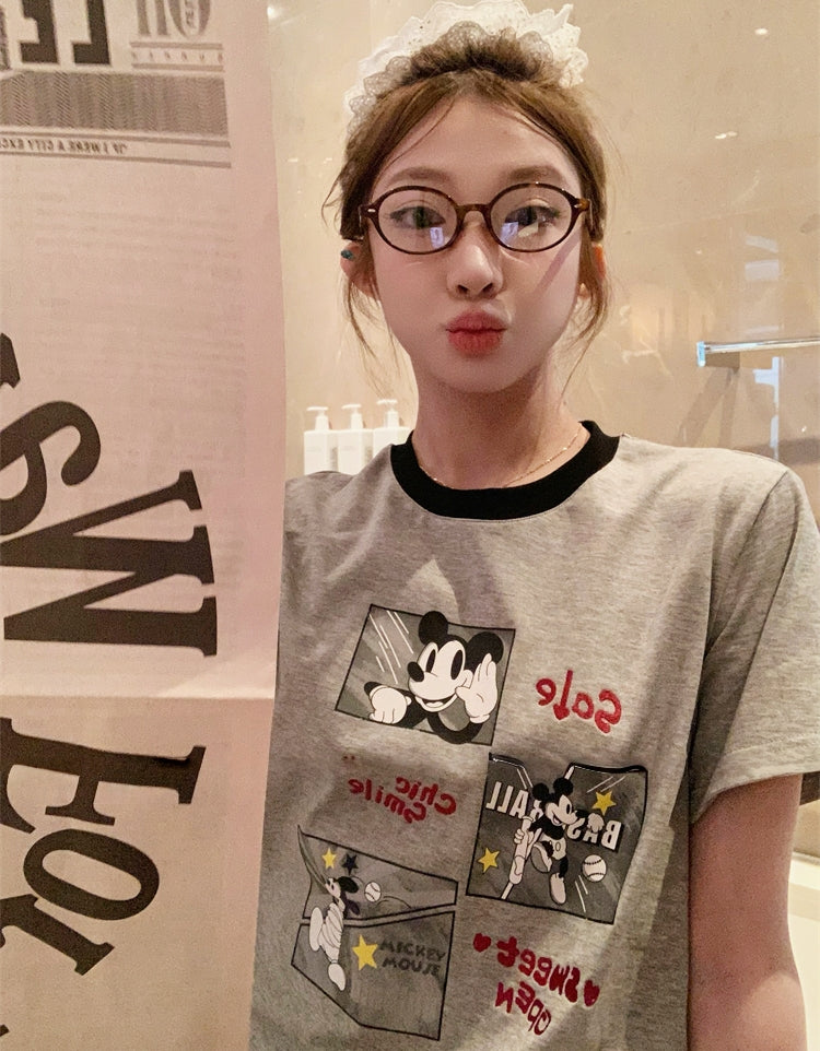 Mickey Collaboration Pure Cotton TEE