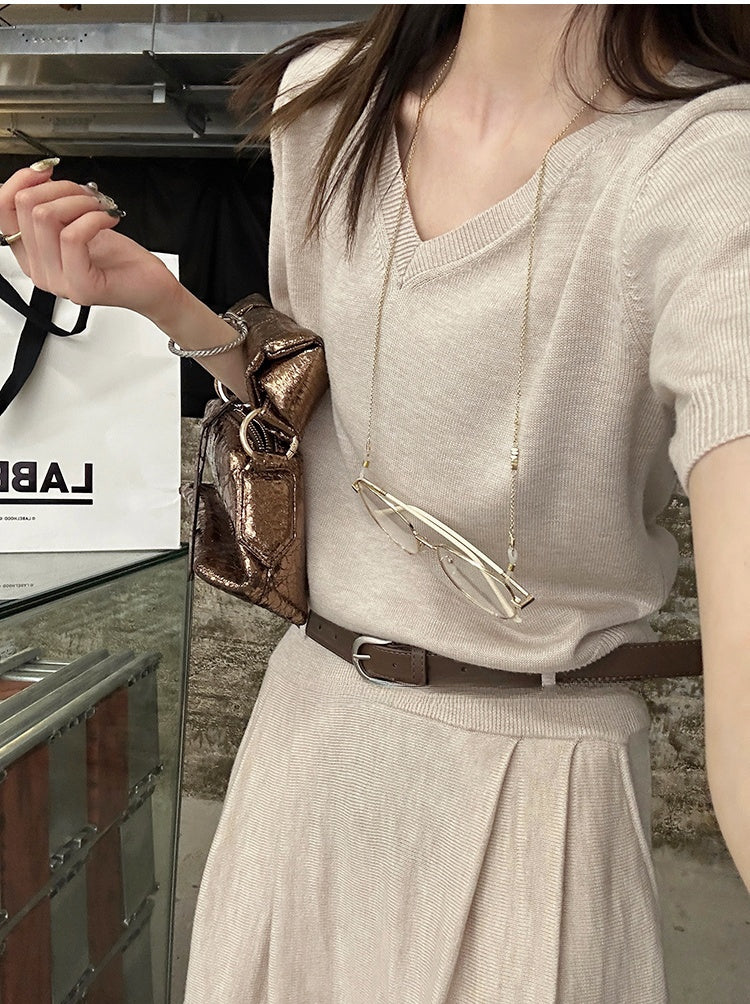 Urban Textured Knit Set