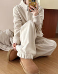 Double-Sided Fleece Lounge Set