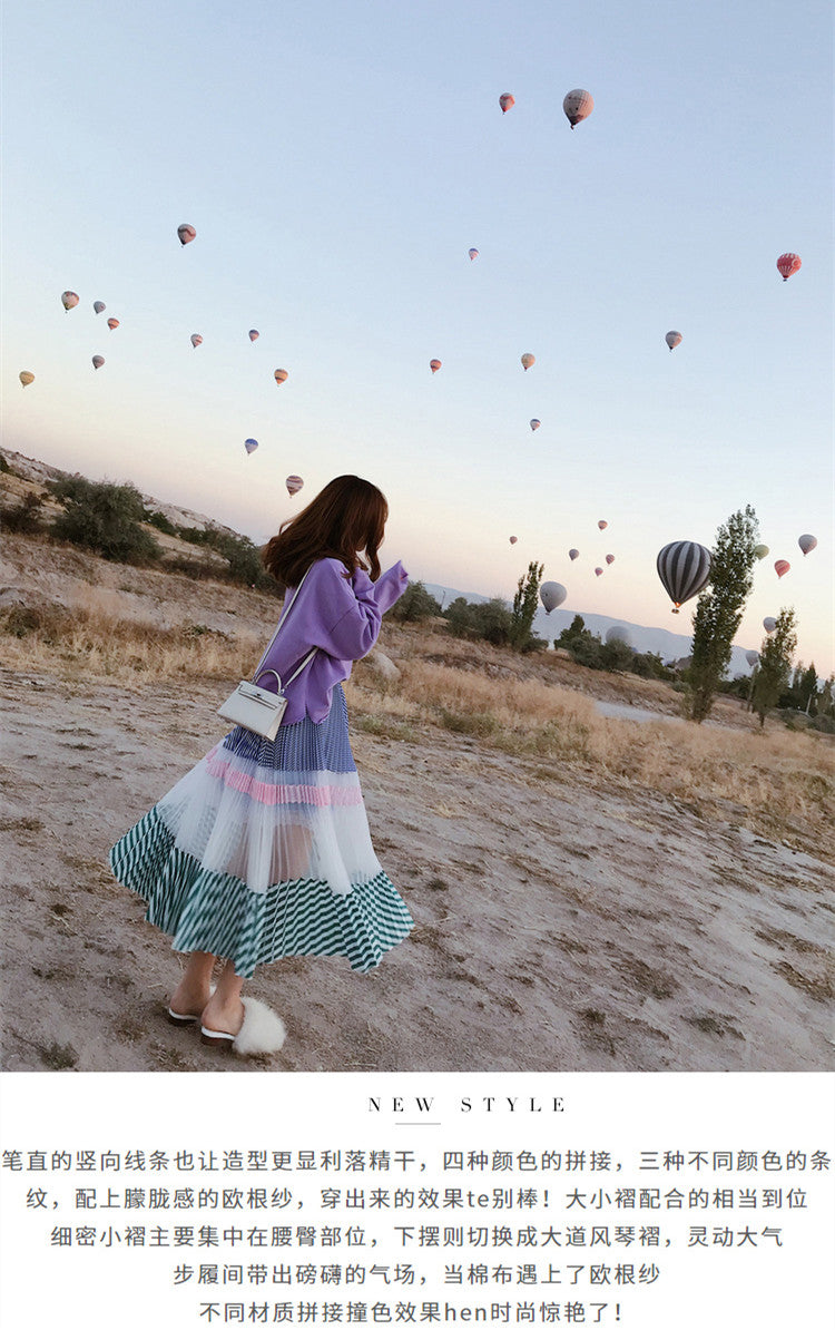 Pleated Translucent Fairy Skirt