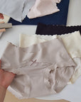 Seamless Hip-Lifting Antibacterial Modal Mid-Rise Panties(Pack of 3)