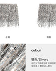 Deluxe Sequin Fringe Skirt