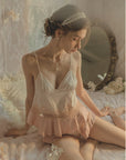 Lace Camisole 3-Piece Set Sleepwear