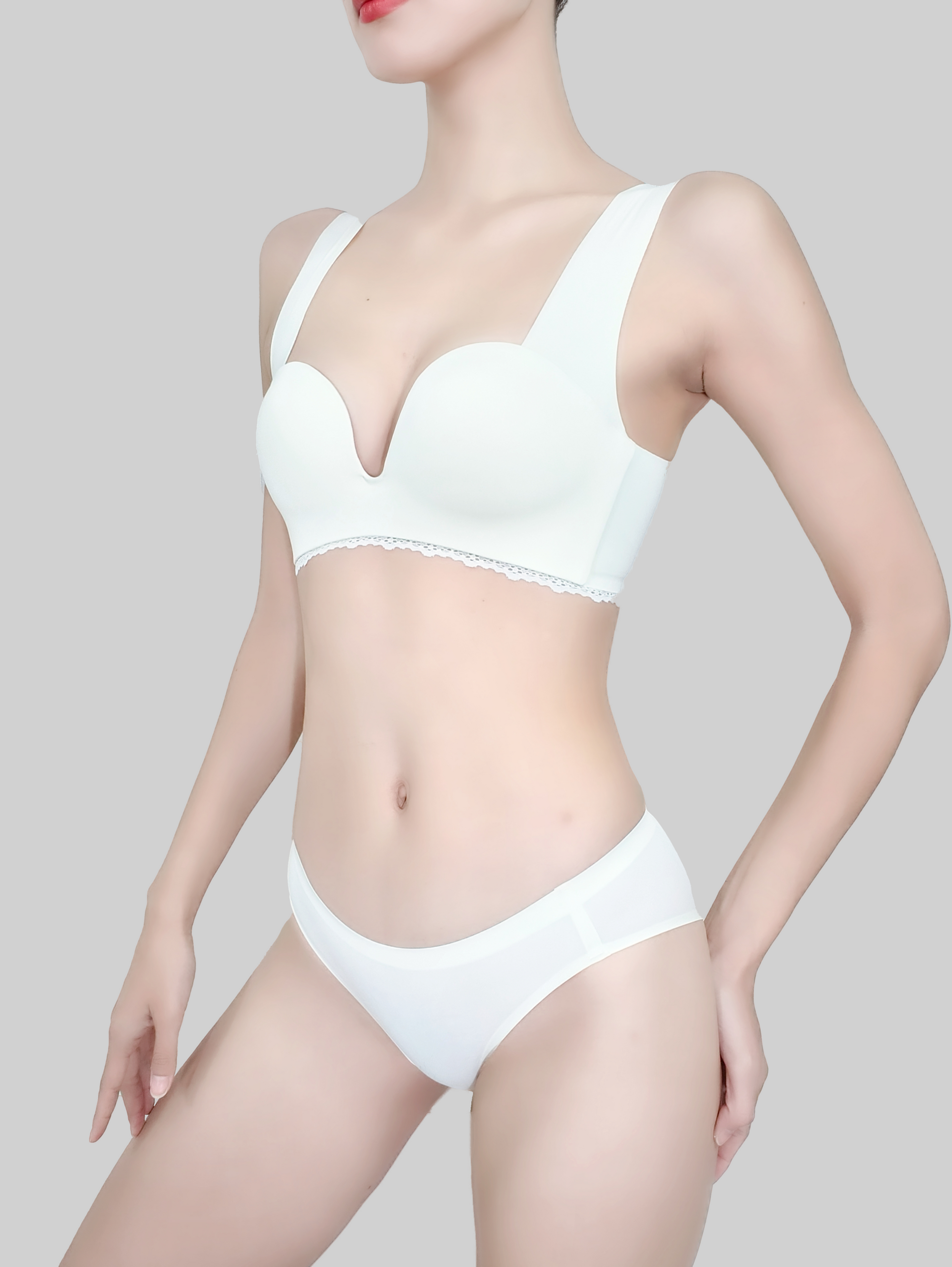 One-Piece Seamless Ultra-Soft Push-Up Bra