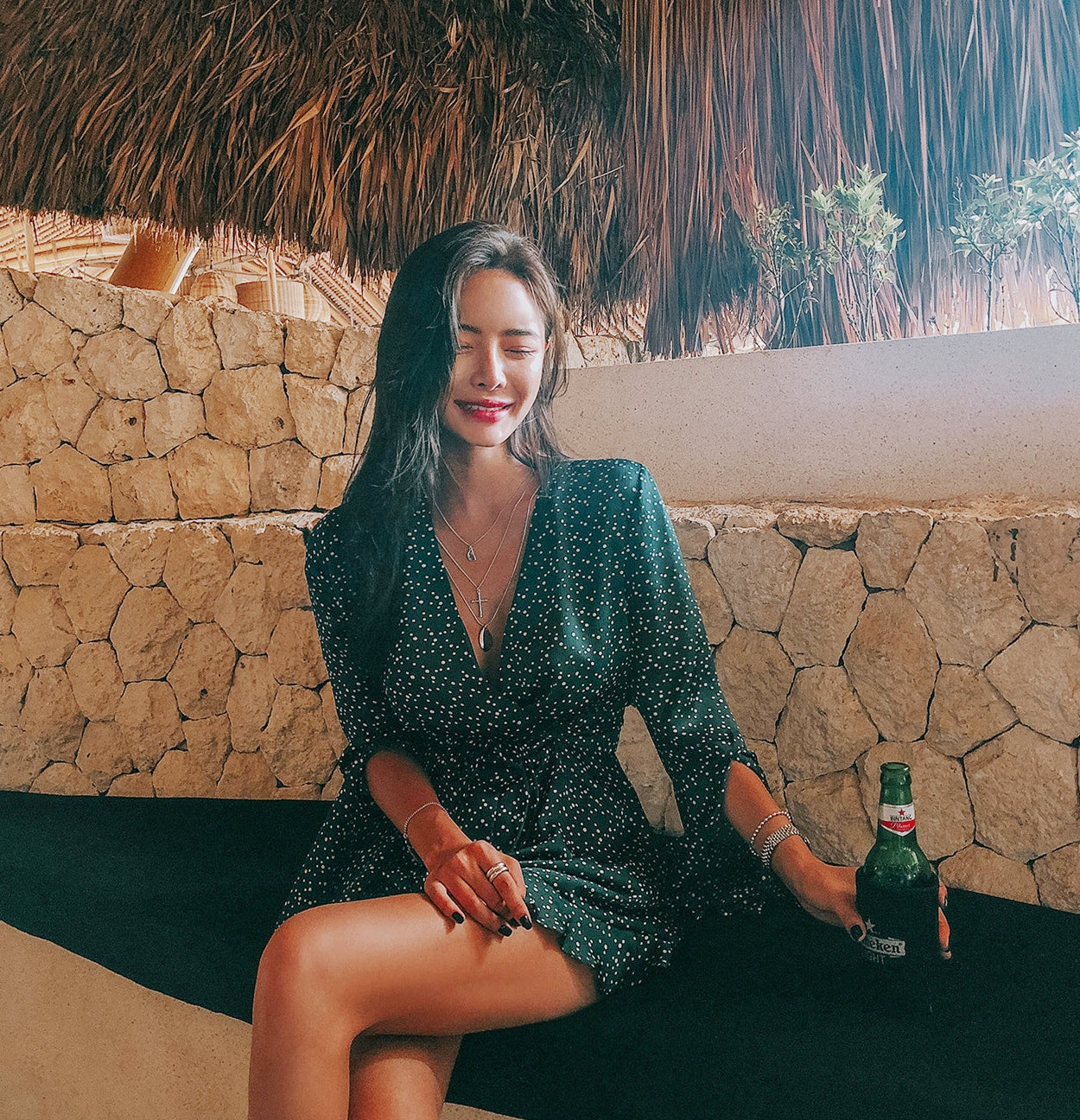 French-Style Vacation Jumpsuit