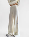 Waffle Knit ALO Wide-Leg Pants
