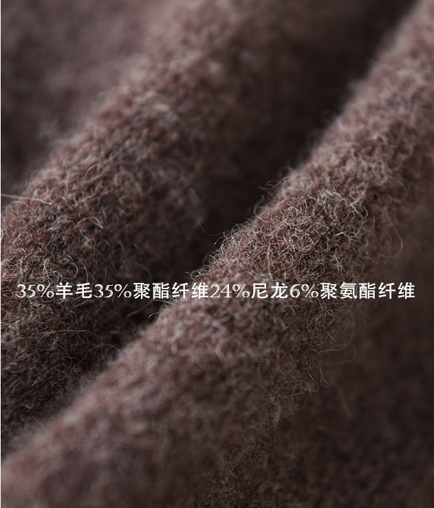 Relaxed Wool Set in Premium Grey