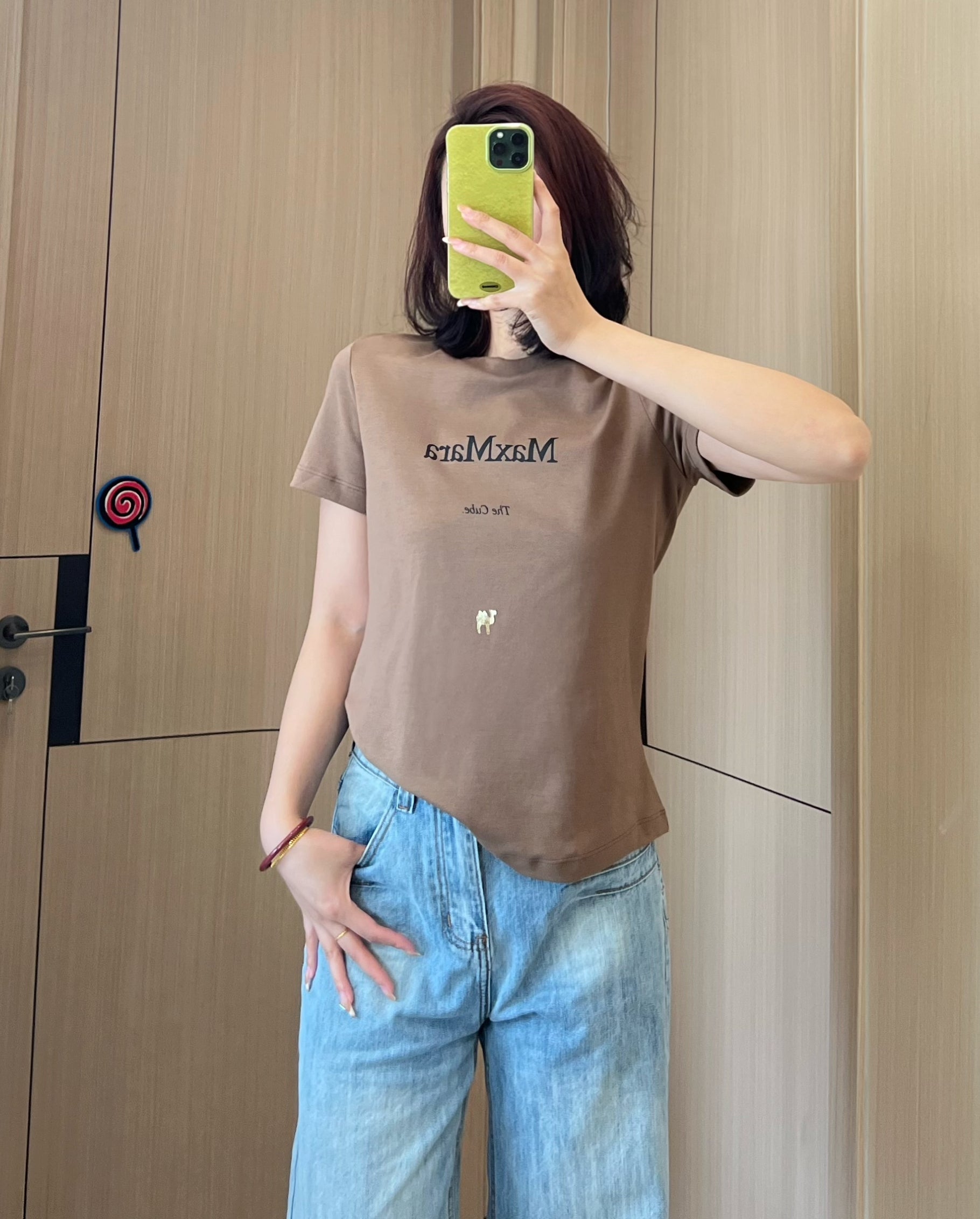 MAX MAR* 25SS Pure Cotton T-Shirt