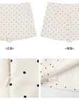 A-Line Polka Dot Mini Skirt