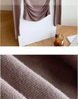 New Slim-Fit Knit Top for Slender Figure