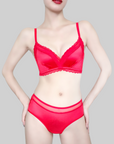 Lucky Red Wire-Free Bra