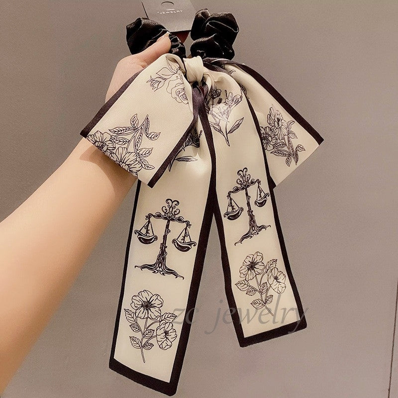 Korean Cool and Elegant Bow Ribbon Hair Tie