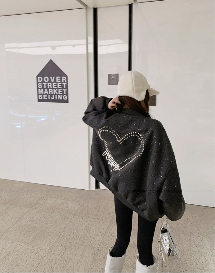 Starlit Shine 90% Duck Down Oversized Bomber