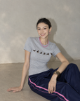 High-Thread-Count Cotton Fitted T-Shirt