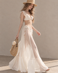 Fairy Ruffle Three-Piece Resort Swim Set