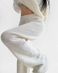 Waffle Knit ALO Wide-Leg Pants