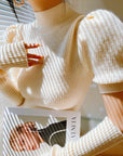 Snowy Whisper Knit Dress