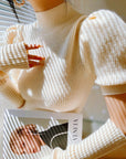 Snowy Whisper Knit Dress