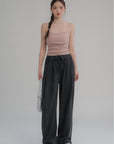 Sheep Wool Camisole with Built-In Pads
