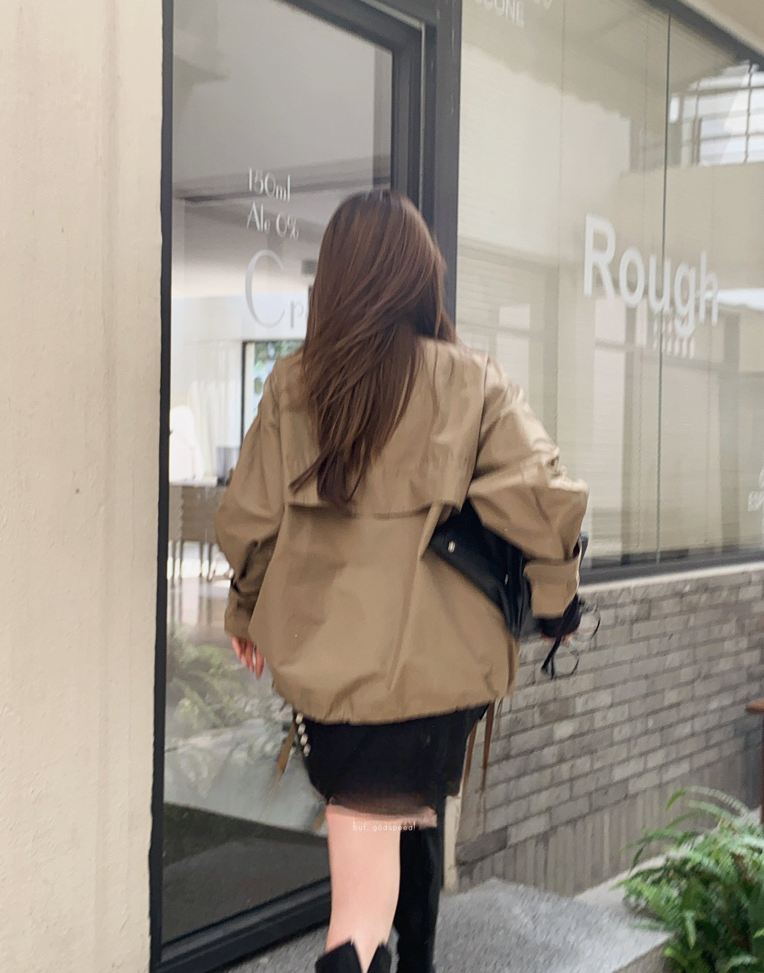 Casual Utility-Style Jacket with Straps