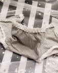 Vertical Stripe Buttock Cotton Underwear (2 PIECES)