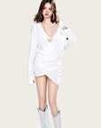 4-Piece Bikini and Shirt Set (Includes Belt)