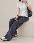 Cupro Air Wide-Leg Pants