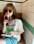 Korean Streetwear Brand IUNN IUNN Cotton Casual Tee