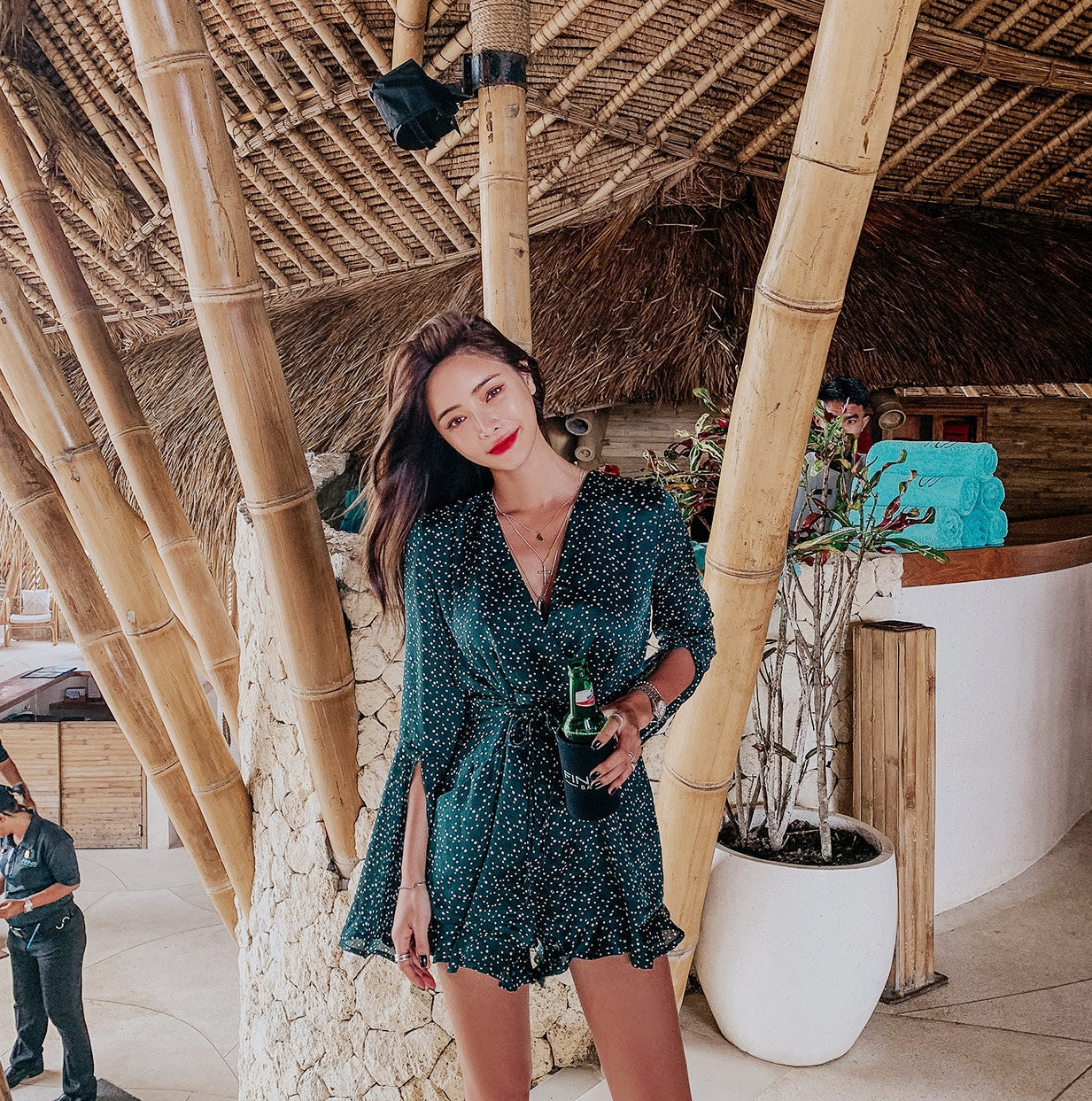 French-Style Vacation Jumpsuit