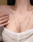 High-End Sparkling Rhinestone Chest Chain, Back Chain, Body Chain