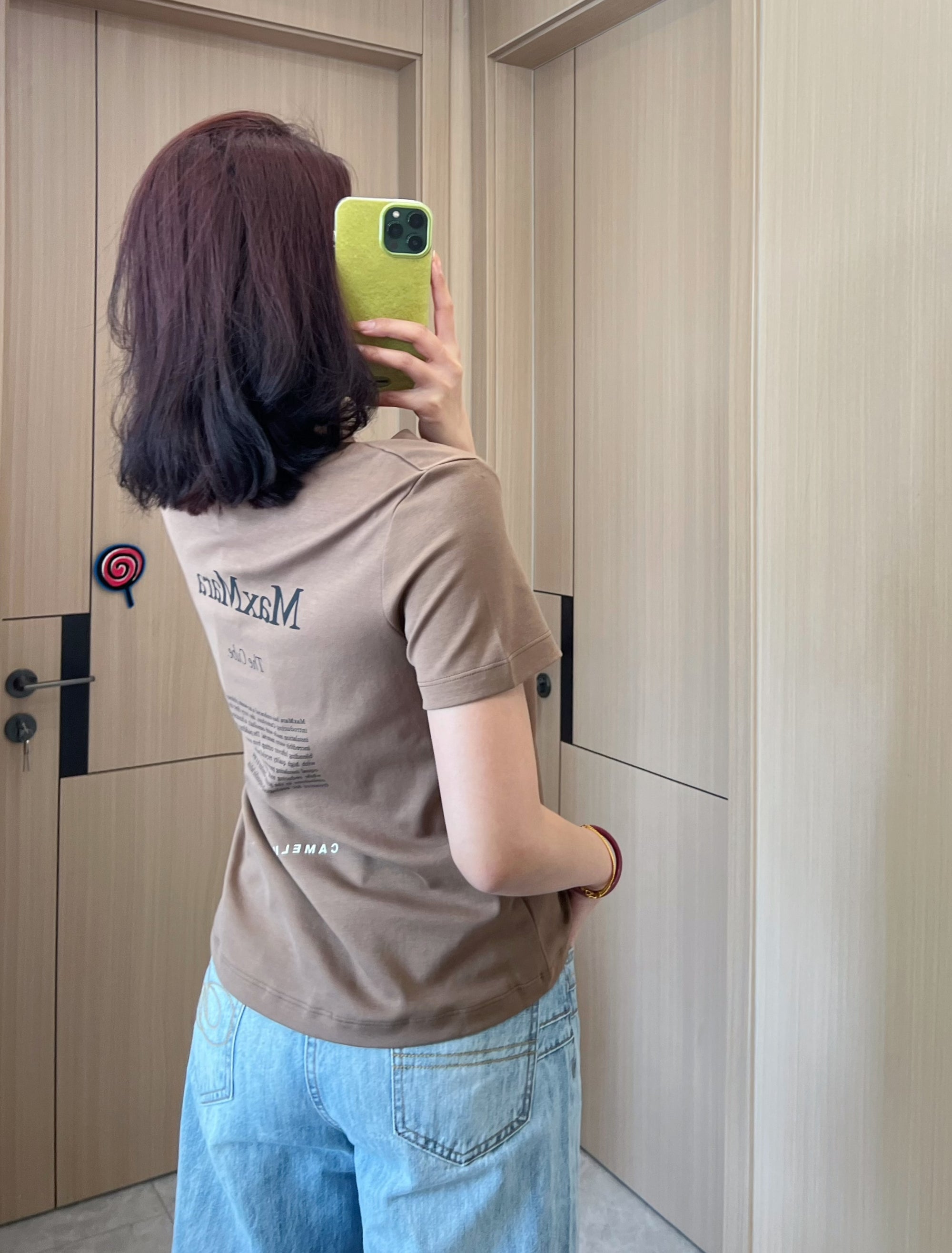 MAX MAR* 25SS Pure Cotton T-Shirt